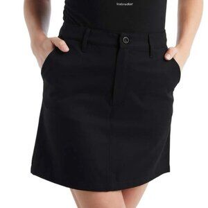 Icebreaker Berlin Wool and Cotton Mini Skirt